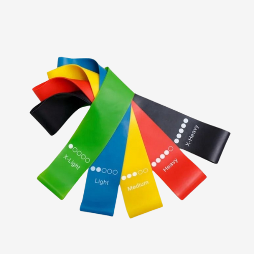 FitElastic™ - Bandes de Résistance TPE( 5 couleurs différentes avec sac)