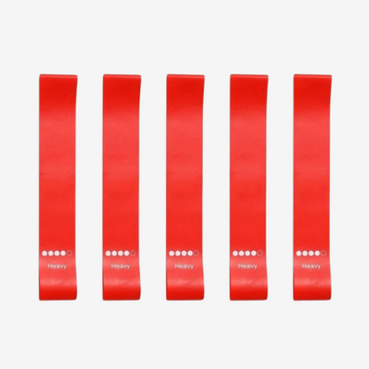 FitElastic™ - Bandes de Résistance TPE( 5 couleurs différentes avec sac)